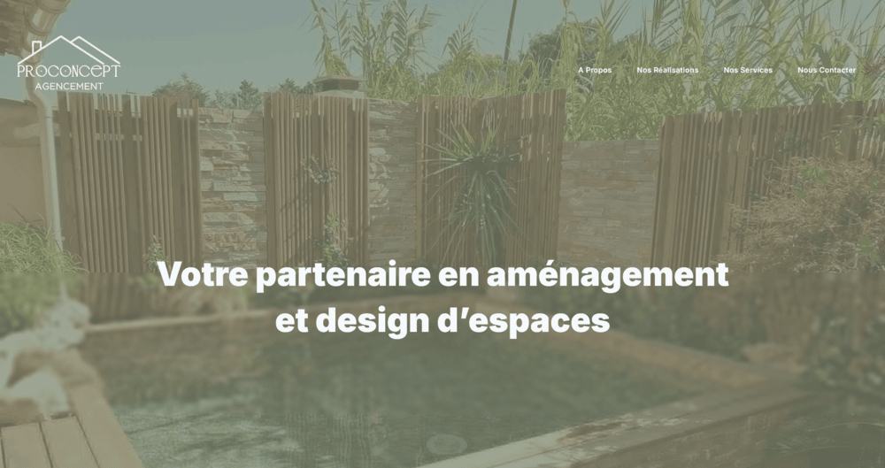 Site vitrine / Prise de contact